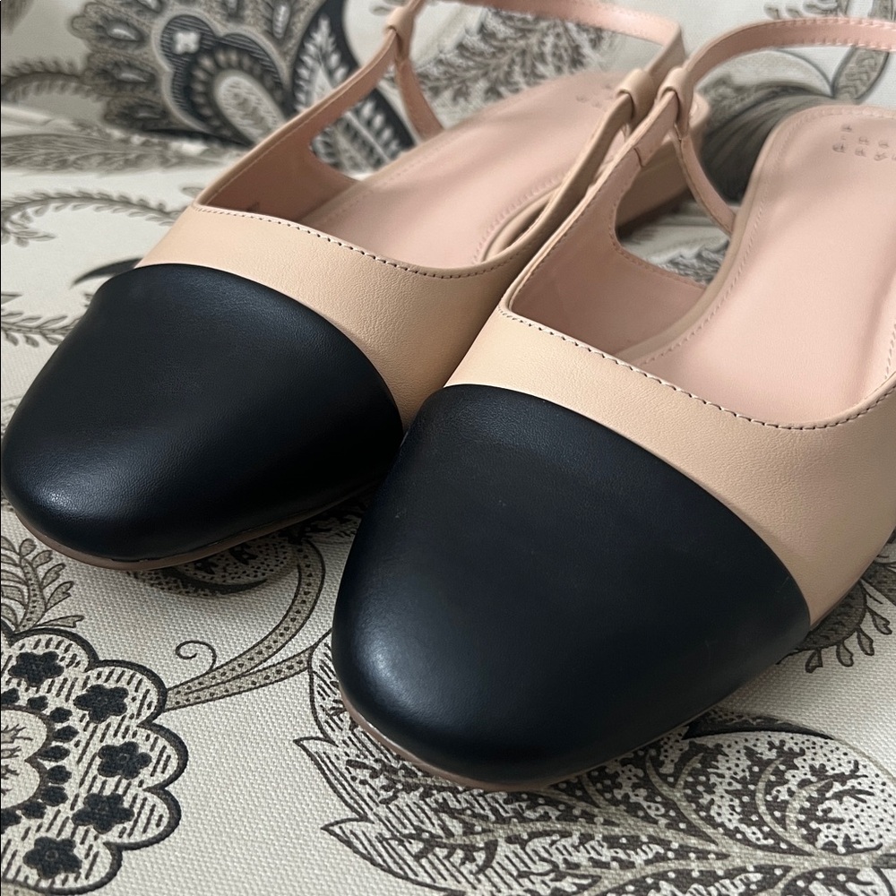 Cap Toe Slingbacks - Picture 2 of 5